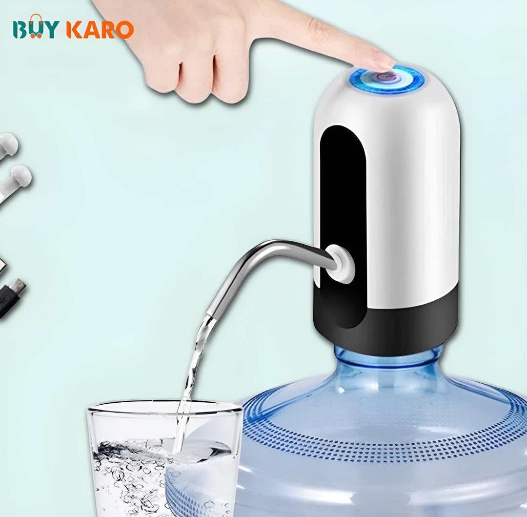 Automatic Electric Water Dispenser Pump For Bottle - Portable Automatic Water Dispenser Pump - Portable USB Charging Wireless Water Bottle Pump - Automatic Suction - Buy Karo