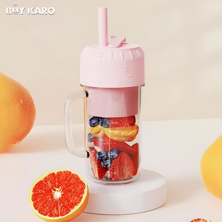 Portable Juicer Cup Blender with Straw