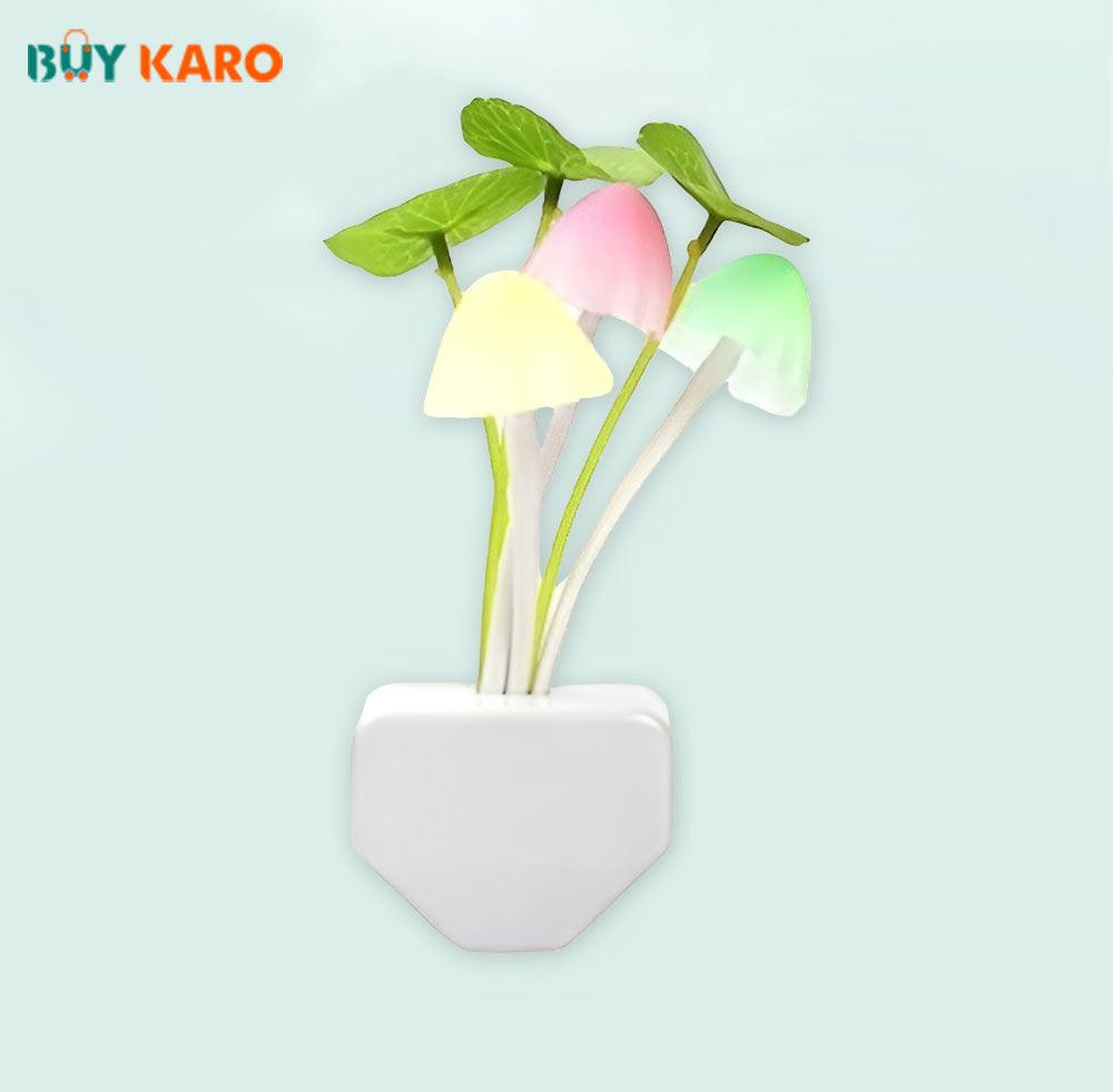Cute Mushroom Lamp - LED Night Light with Sensor Intelligent Light Control Led Night Light Plug - Buy Karo