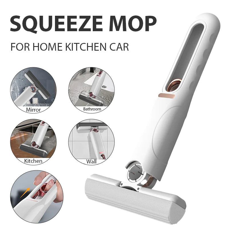 Portable Mini Squeeze Mop
